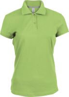 LADIES' SHORT-SLEEVED POLO SHIRT Lime