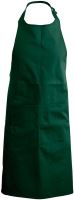POLYESTER COTTON APRON WITH POCKET Bottle Green