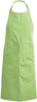 POLYESTER COTTON APRON WITH POCKET Lime