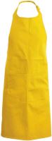 POLYESTER COTTON APRON WITH POCKET Yellow