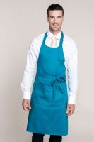 POLYESTER COTTON APRON WITH POCKET Marsala
