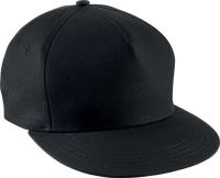 SNAPBACK CAP - 5 PANELS Black