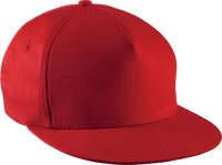 SNAPBACK CAP - 5 PANELS Red