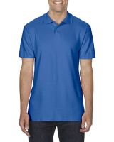 SOFTSTYLE® ADULT DOUBLE PIQUÉ POLO Royal