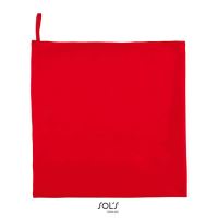SOL'S ATOLL 50 - MICROFIBRE TOWEL törölköző Red
