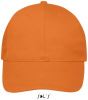 SOL'S BUFFALO - SIX PANEL CAP Orange