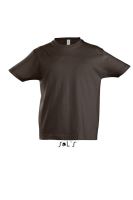 SOL'S IMPERIAL KIDS - ROUND NECK T-SHIRT Chocolate