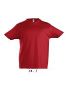 SOL'S IMPERIAL KIDS - ROUND NECK T-SHIRT Red