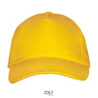 SOL'S LONG BEACH - 5 PANEL CAP Gold