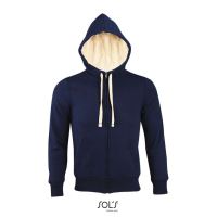 SOL'S SHERPA - UNISEX ZIPPED JACKET WITH "SHERPA" LINING French Navy