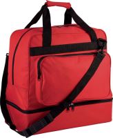 TEAM SPORTS BAG WITH RIGID BOTTOM - 60 LITRES Red