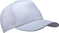 TRUCKER MESH CAP - 5 PANELS White